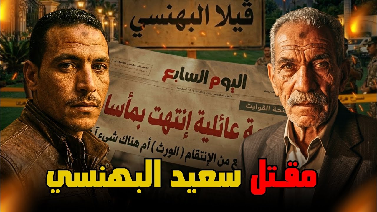 ( ملف جنائي ) ملف وقضية حقيقية يرويها لنا وكيل نيابة عن أحداث مؤسفة تحدث بداخل ڤيلا عائلة البهنسي..!