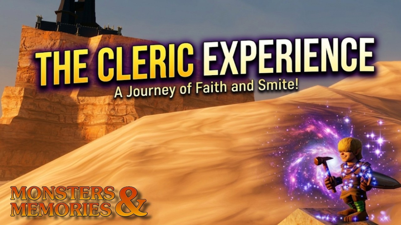 My Halfling Cleric Experience in Monsters & Memories