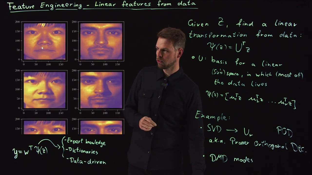 Extracting linear features from data (DS4DS 5.03)