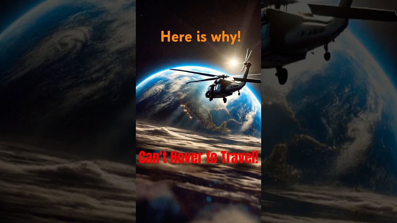 Why Can’t We Hover and Let Earth Rotate? | Science Explained 🚁🌍