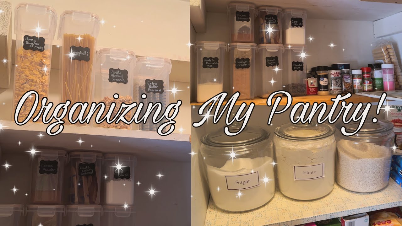 Cleaning & Organizing My Pantry!