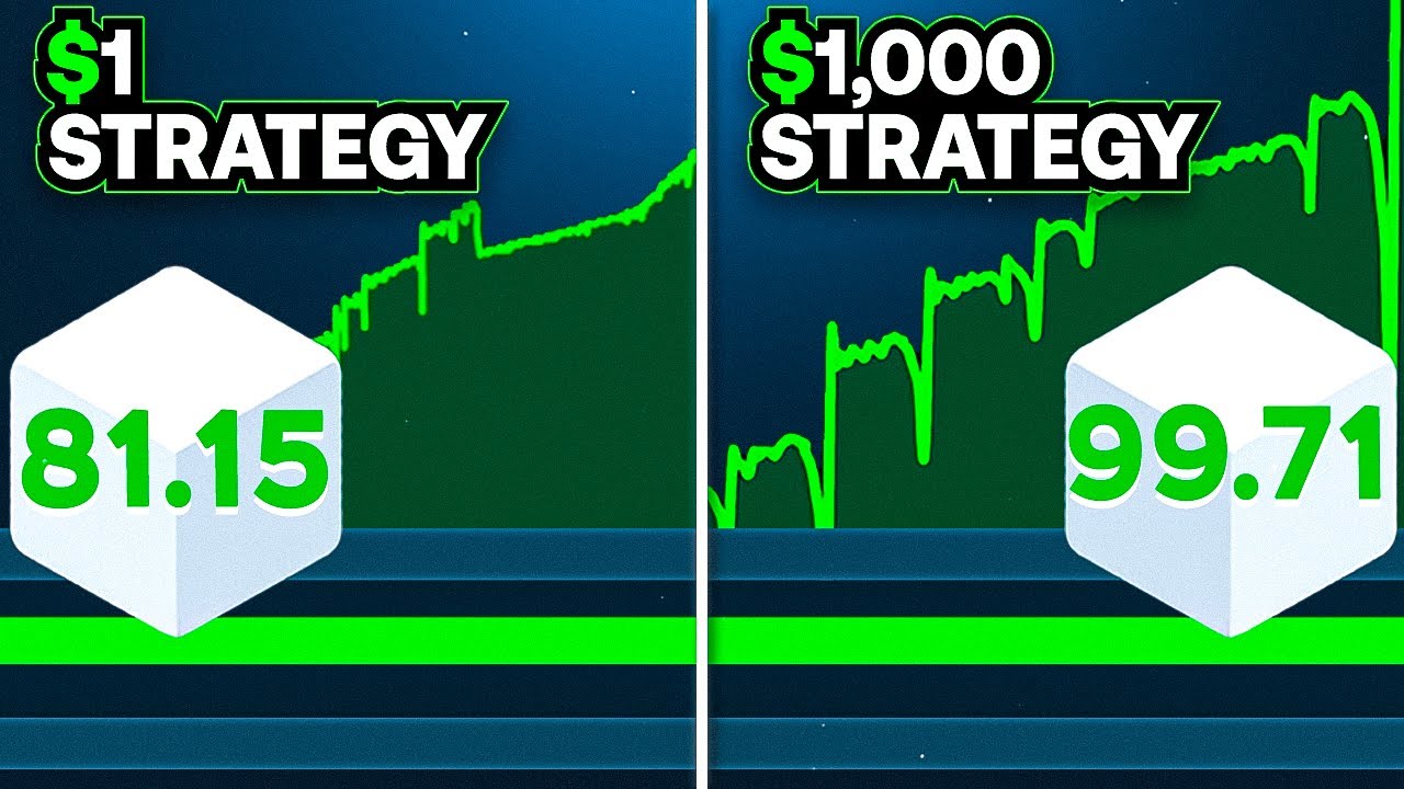 $1 DICE STRATEGY VS $1,000 DICE STRATEGY!