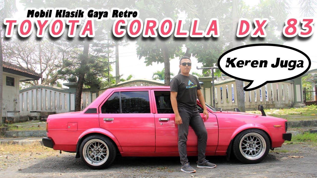 Mobil Klasik Gaya Retro TOYOTA COROLLA DX 83, Keren Juga