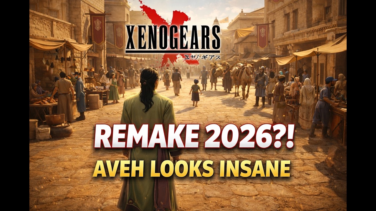 Xenogears Remake 2026? Unreal Engine 5 AI Gameplay Concept (PS5 Style RPG)