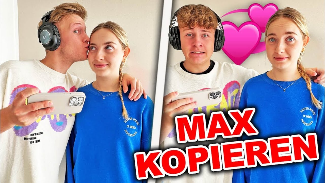 Ein Tag Max kopieren (Chrissi KÜSSEN) 🤪 TipTapTube UNCUT