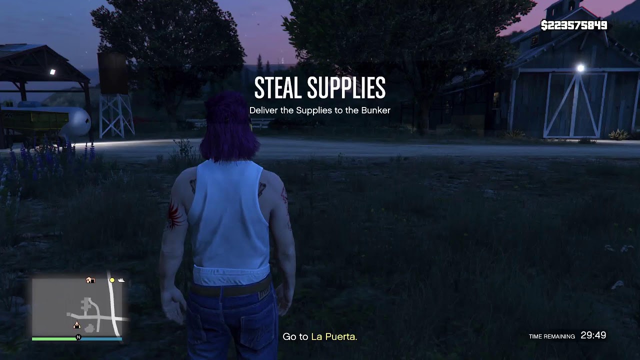 GTA 5 ROAD TO 600 BUNKER RUN ALIEN TATTOO