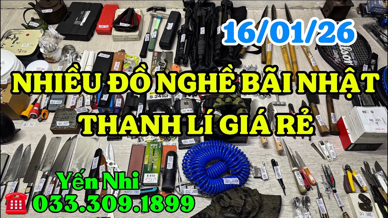🟡🟡🟡CLIP 292,MÃ D,ỐNG NHÒM NIKON,PENTAX,DAO BẾP,CHÂN VELBON, VỢT TENIS,KÉO BONSAI... ☎️0333091899