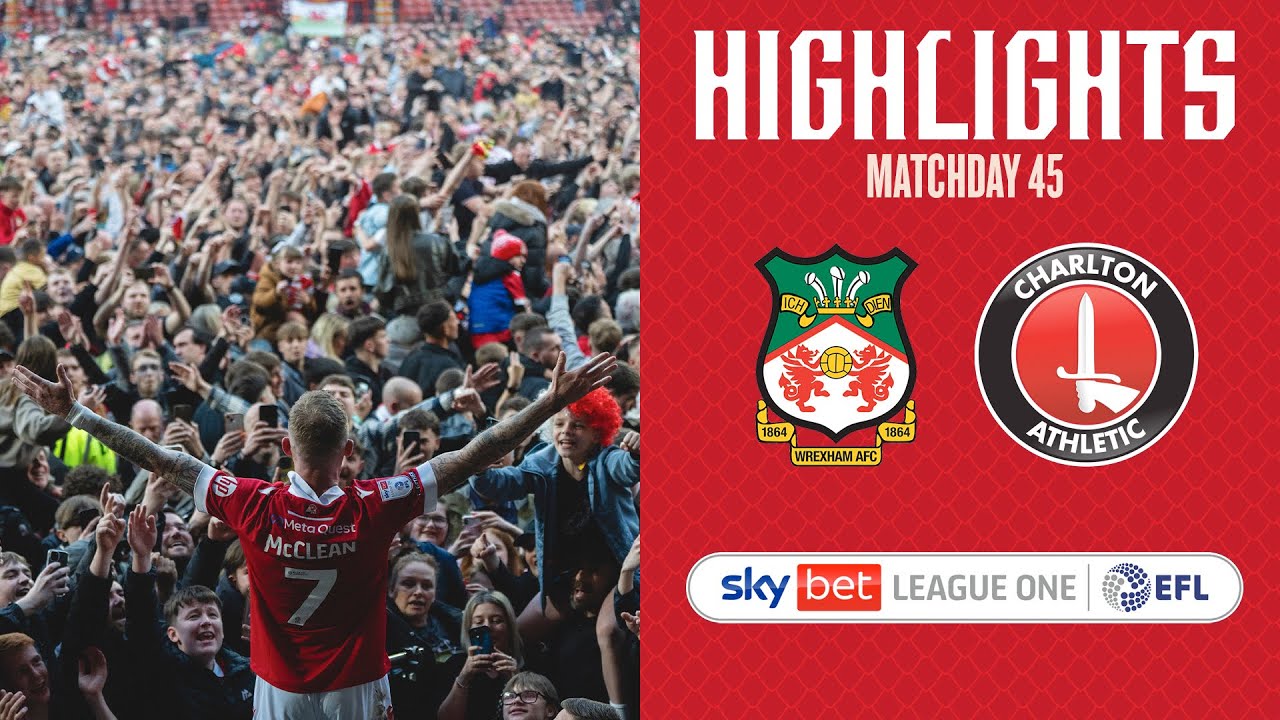 ГЛАВНЫЕ МОМЕНТЫ | Wrexham AFC — Charlton Athletic