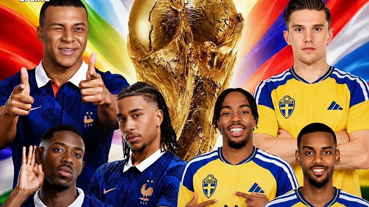 ||France vs sweden 3-0// Fifa world Cup 2026//🔥🔥⚽️