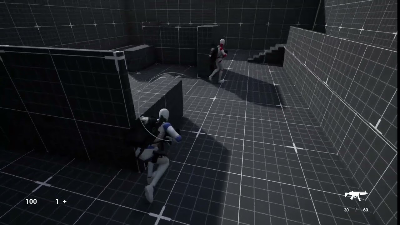 UnrealEngine 5 AST AI NPC System  Showcase (5.7)