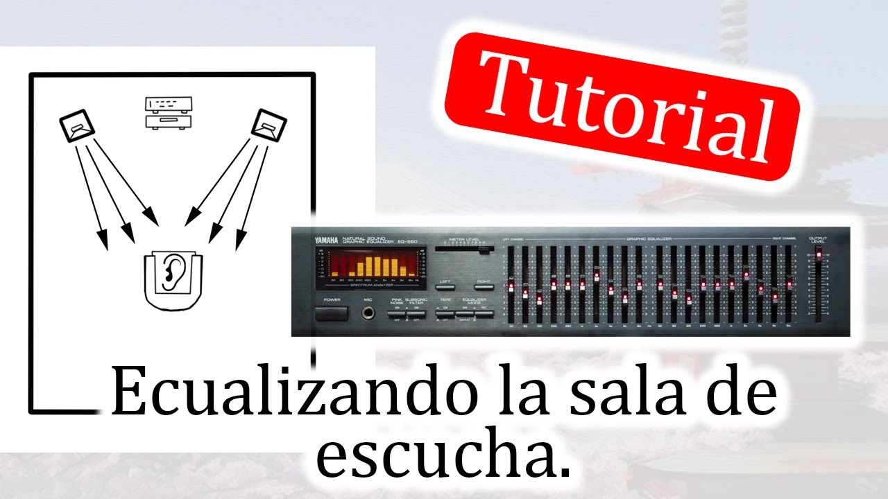 Ecualizando nuestra sala de escucha con un ecualizador con micrófono, tutorial paso a paso.