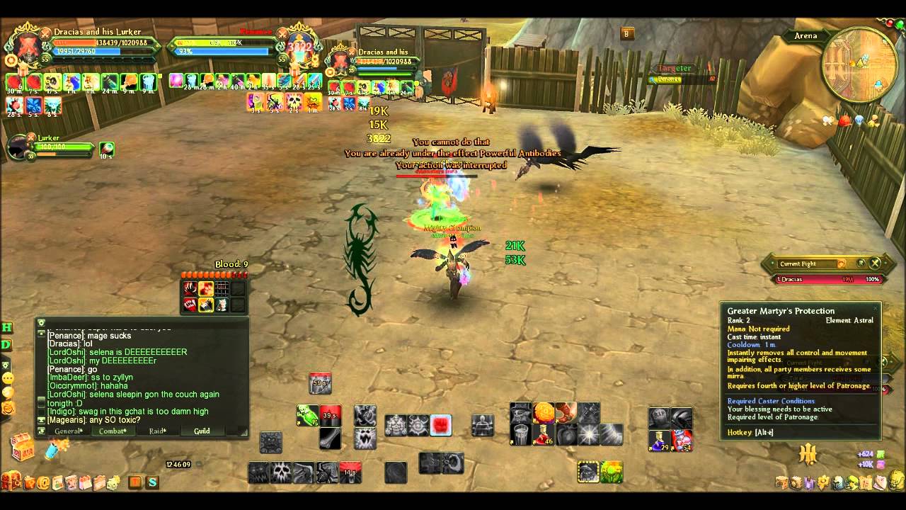 Allods Online - Dracias vs Penance