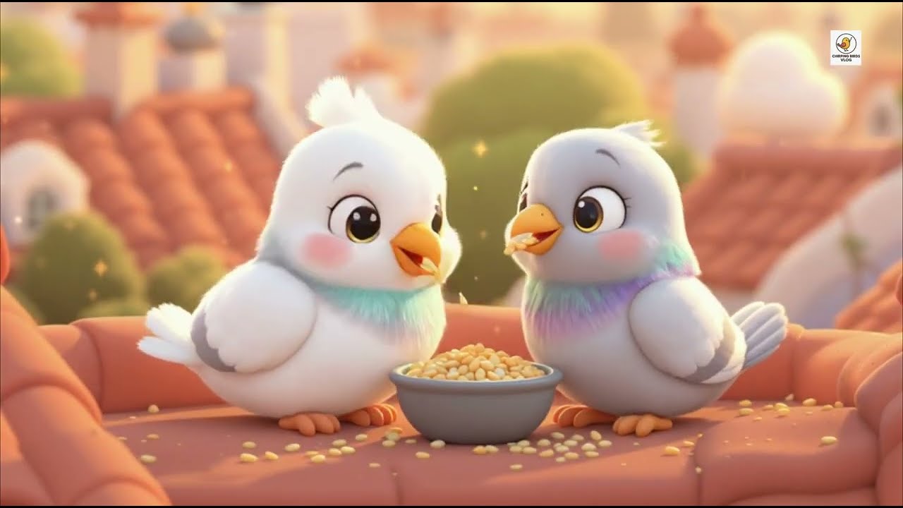 🕊️❤️ मैं कबूतर, मैं कबूतरी प्यारी हिंदी कविता बच्चों के लिए 