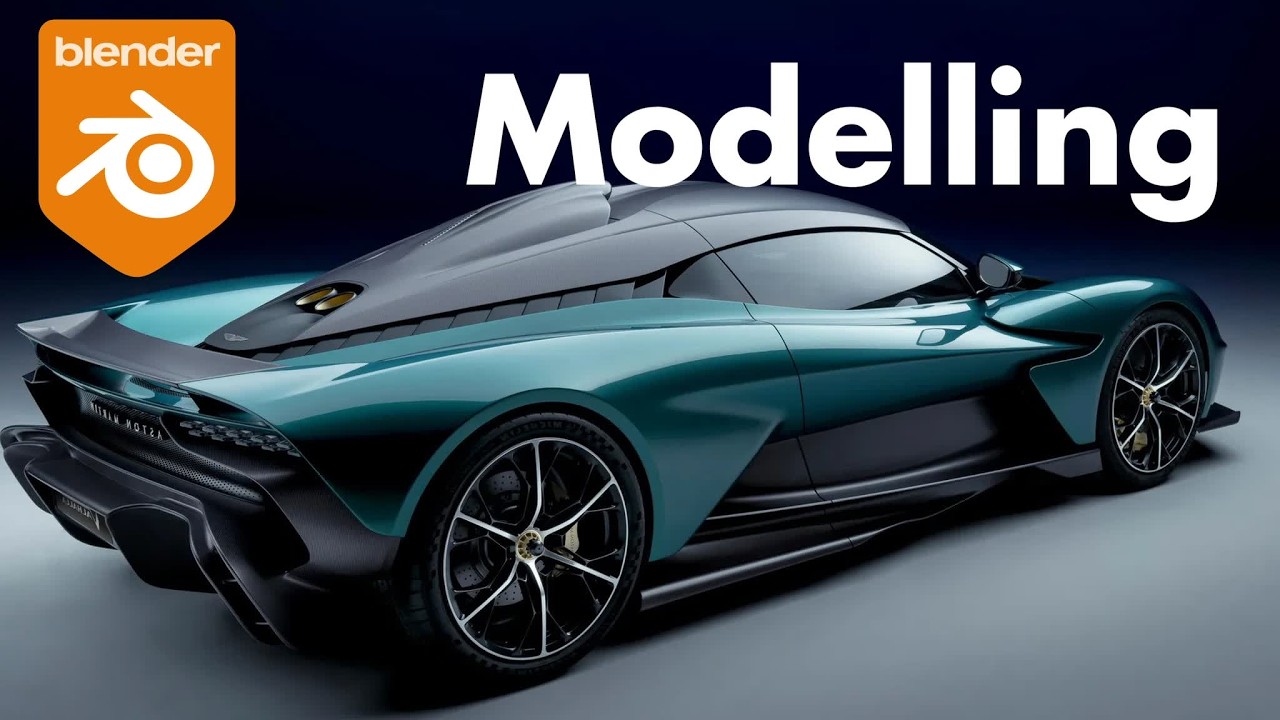 How to model Cars like a Pro | Blender Product Visualization Tutorial Part 1