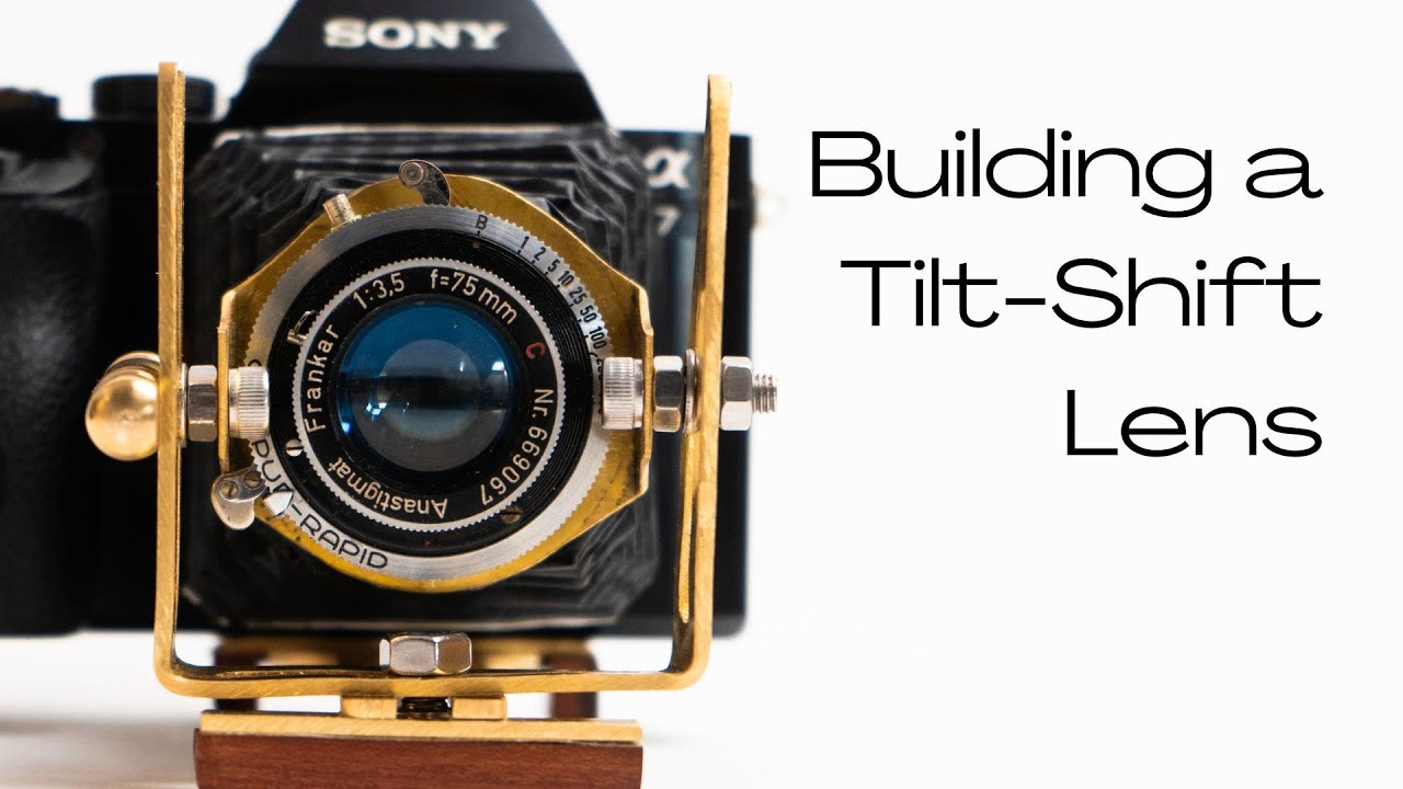 I built a Tilt-Shift Lens ...