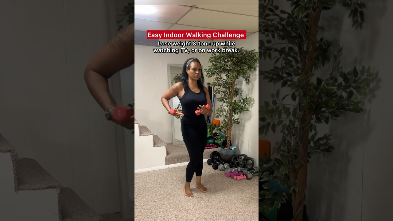 Indoor walk to lose weight