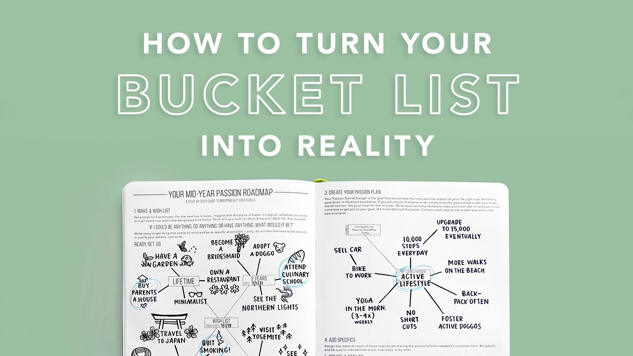 How To Turn Your Bucket List Into Reality