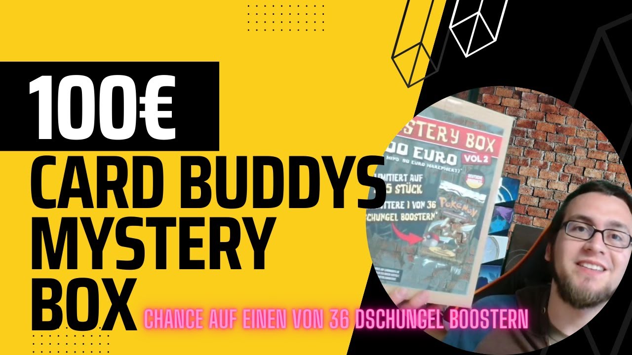 100€ Card Buddys Mystery Box 😱 Kann der Inhalt überzeugen? Big Hit bei Brilliant Stars! 😱