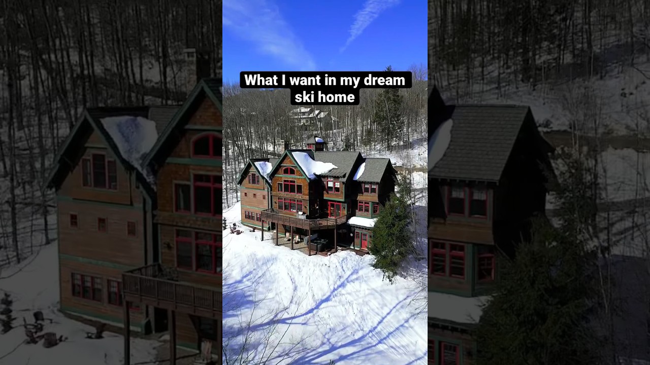 The perfect ski cabin ⛷️🗻 #travel #cabin #vacation