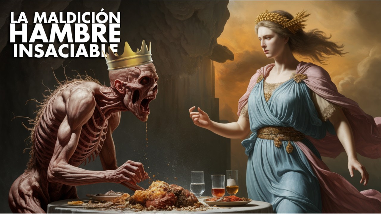 La Maldición de Deméter: El Hambre Eterna de Erisictón | El Castigo Más Cruel de la Mitología Griega
