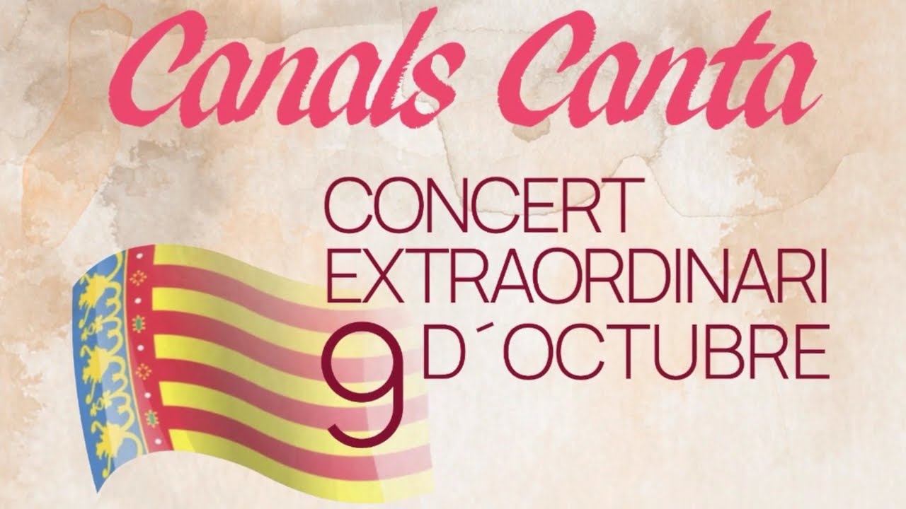 Canals Canta -  Concert 9 d'ocubre  2023