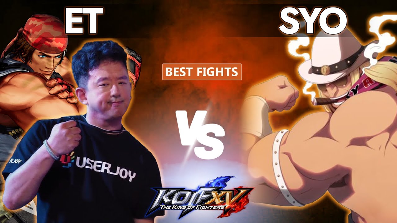 KOFXV  👽 ET (Leona, Vice, Ralf) vs SYO (Yashiro, Shingo/Ryo, Antonov)  Best Fights KOF15