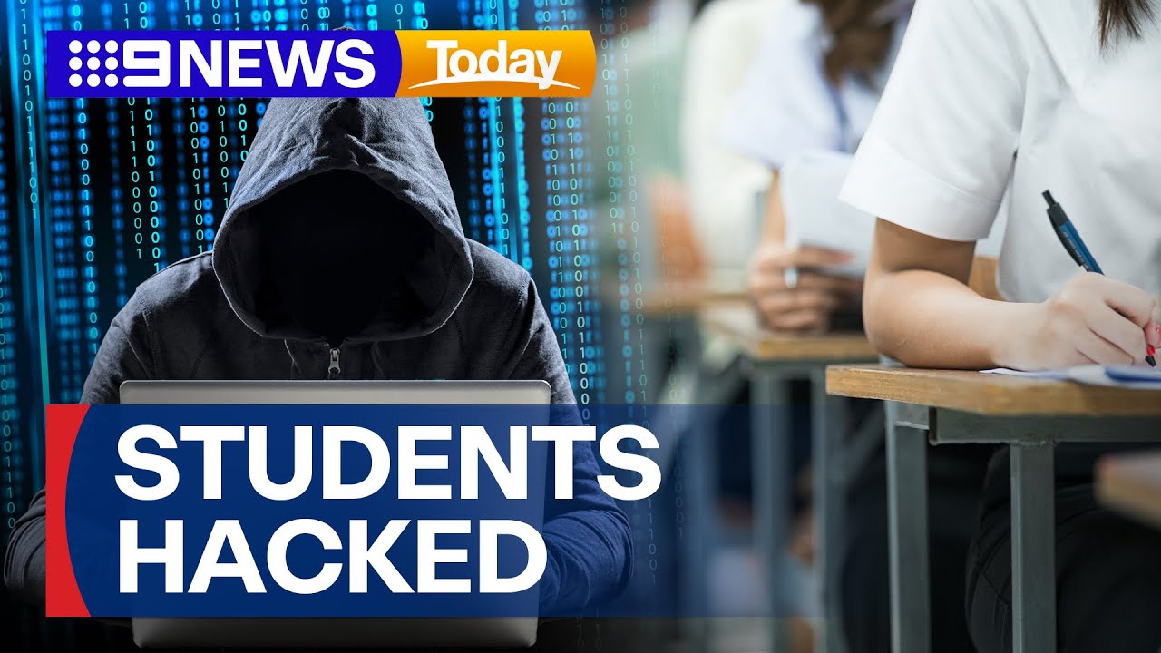 Hackers access personal details of students in Victorian government schools | 9 News Australia