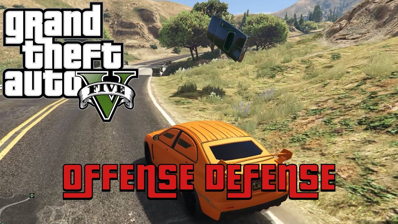 GTA V Online | Offense Defense | En arg liten Toffe