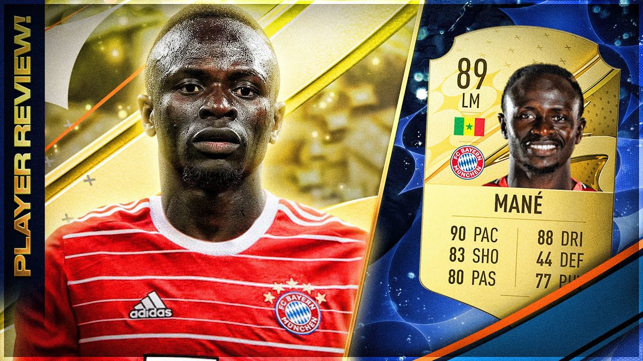 GOLD CARD 89 RATED SADIO MANE PLAYER REVIEW - FIFA 23 ULTIMATE TEAM