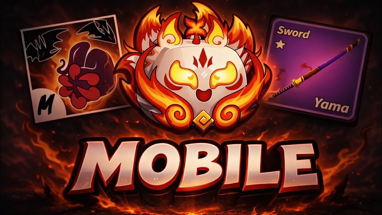 Kitsune (Crimson) + Yama + Sanguine Bounty Hunting | Blox Fruit 