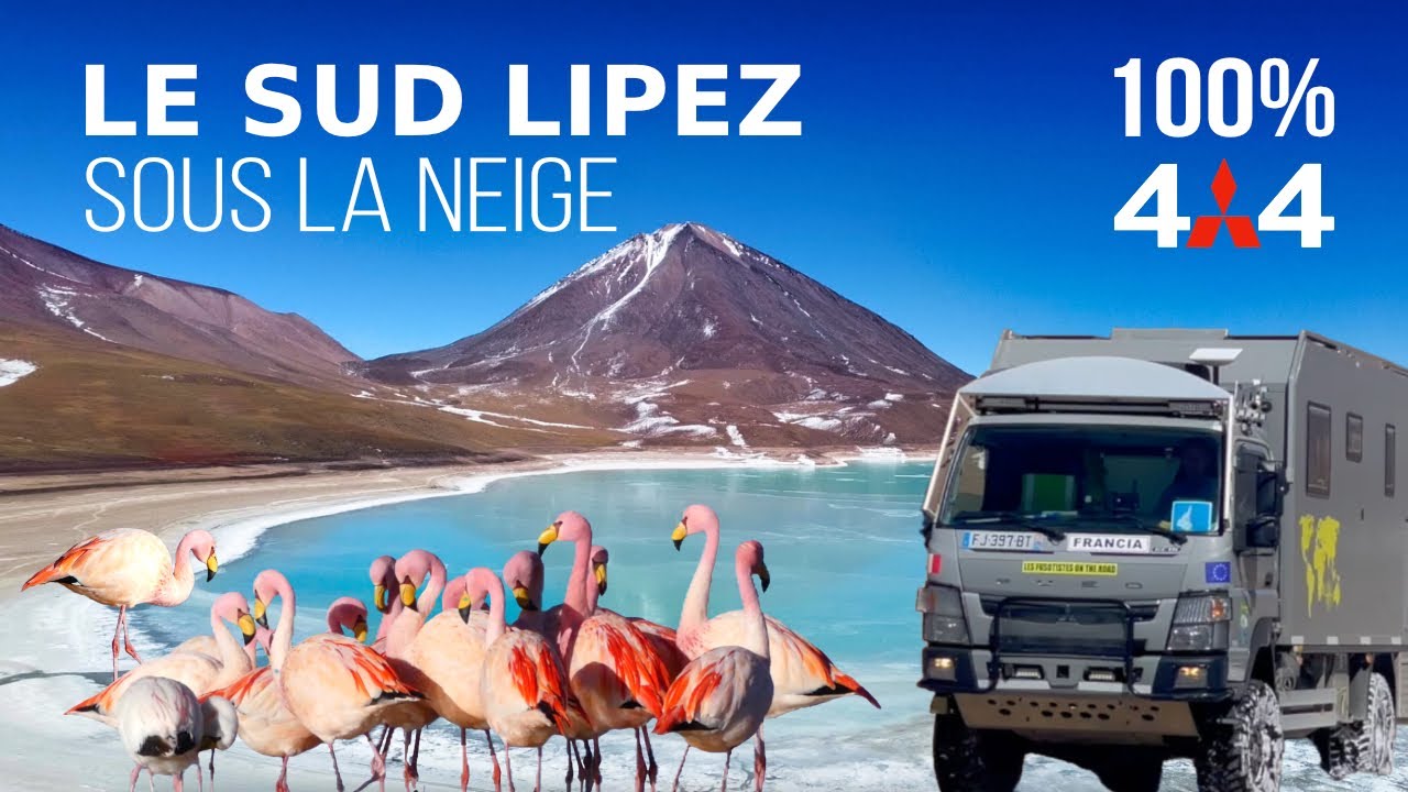 179 🇧🇴 4x4 sur les pistes enneigées du Sud Lipez en Bolivie