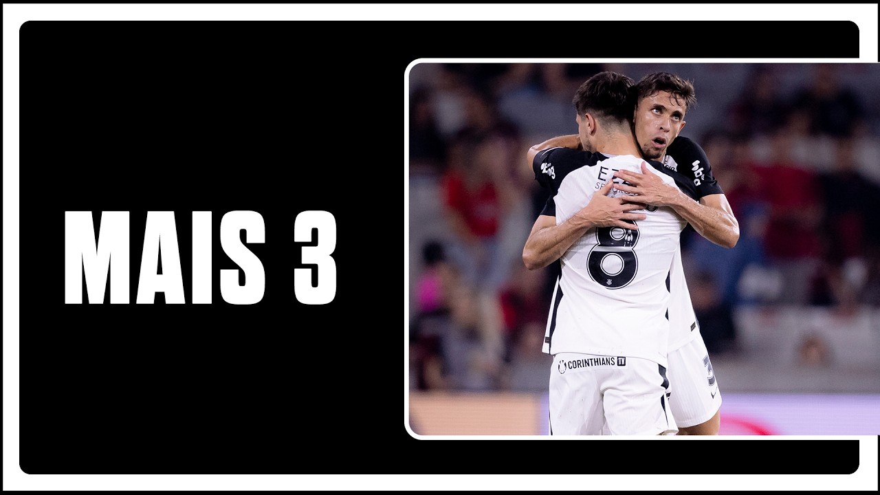 CORINTHIANS VENCE FORA DE CASA E SOBE NA TABELA DO BRASILEIRÃO