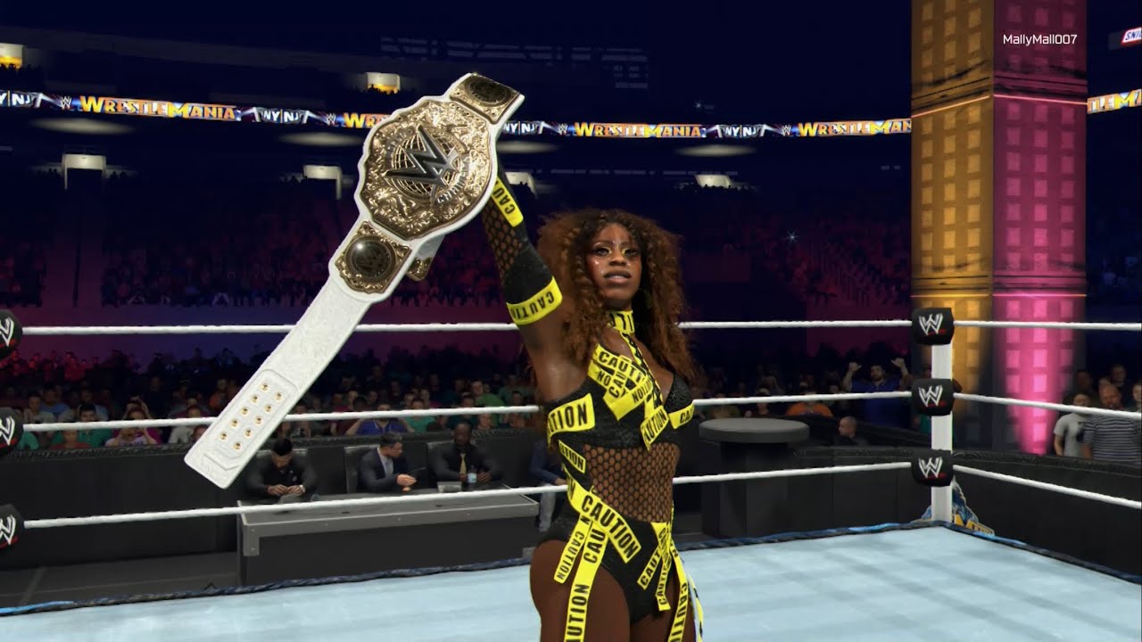 WWE 2K26 playing Naomi (I Quit) Women's world heavyweight championship tournament!!