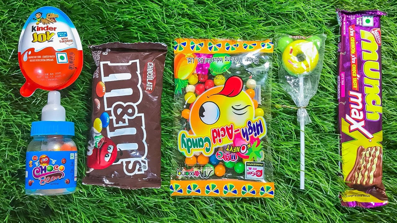 ASMR Candy Unwrapping 🍬 | Satisfying No Talking Crinkle Sounds to Help You Relax and Sleep 😌