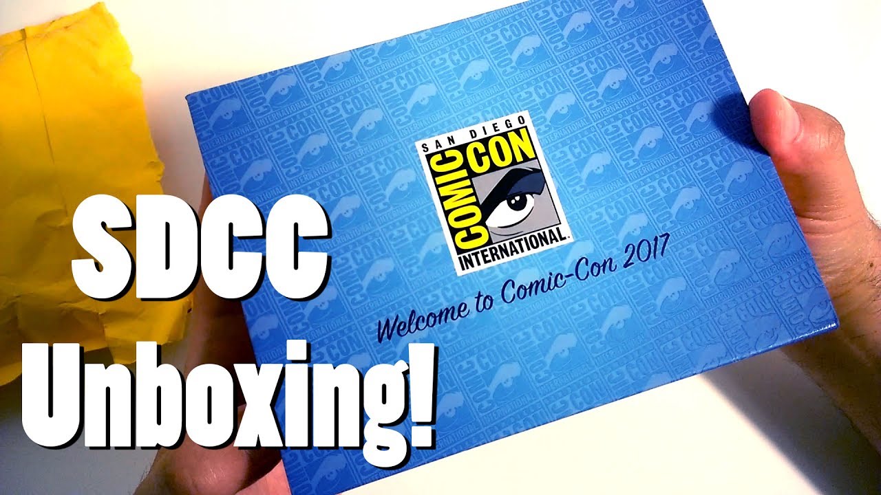 Unboxing the San Diego Comic-Con Badge 2017