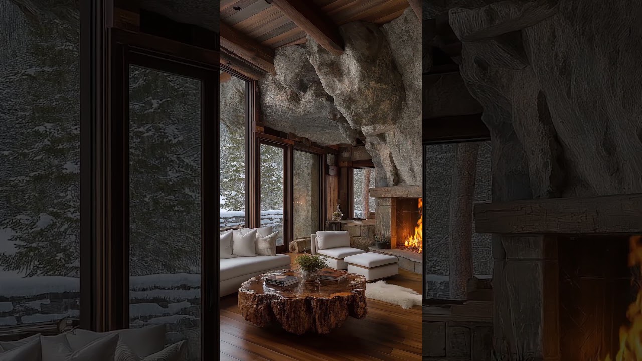 🔥 Cozy Winter Cabin Vibes &ndash; Inspired by Jackson Hole Snowy Mountain Retreat #CabinWoven
