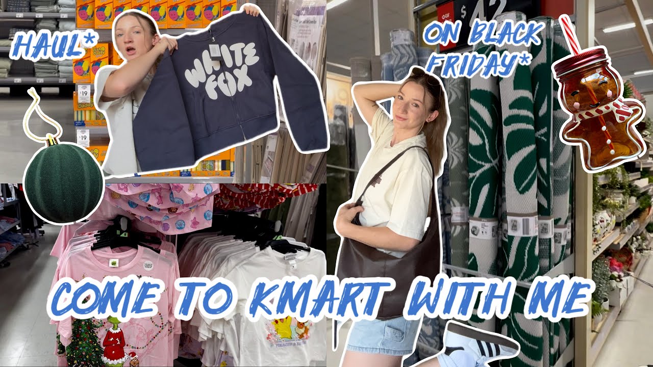 Come to Kmart with me | HAUL✨+ white fox haul