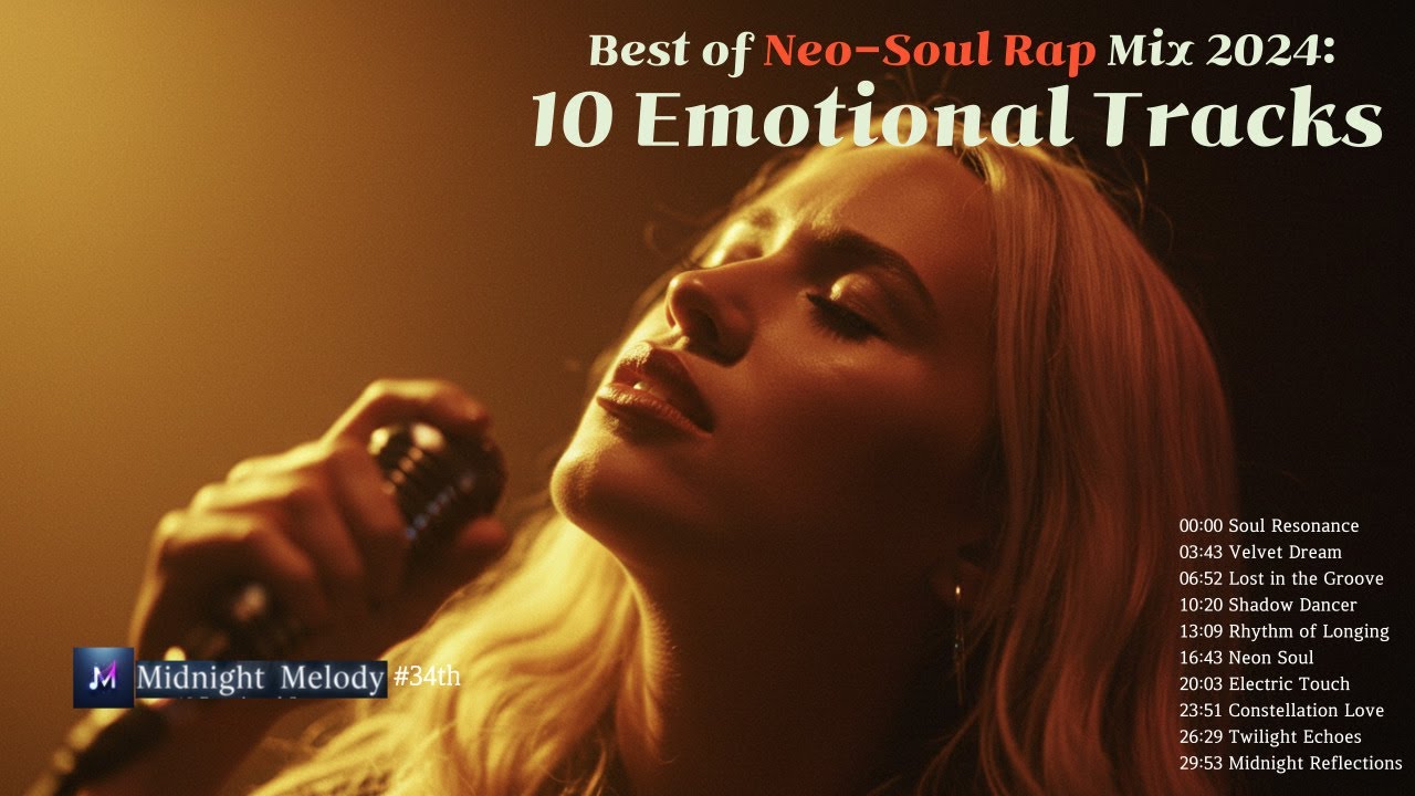 Best of Neo-Soul Rap Mix 2024: 10 Emotional Tracks by Midnight Melody