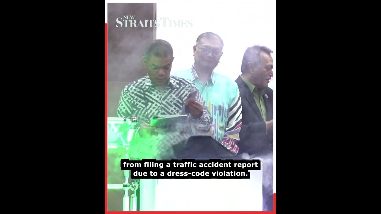 Police must accept reports regardless of complainants' attire, says Saifuddin