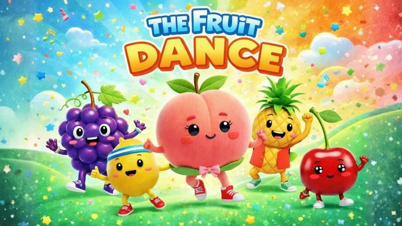 Dance and learn with 'The Fruit Dance'! 🍎🍌🍇