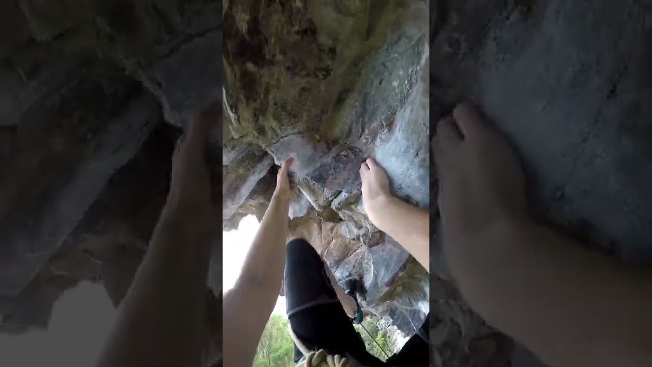Weapon of Choice, 27, full beta video. Climber POV, Coolum Cave Queensland. Rock climbing