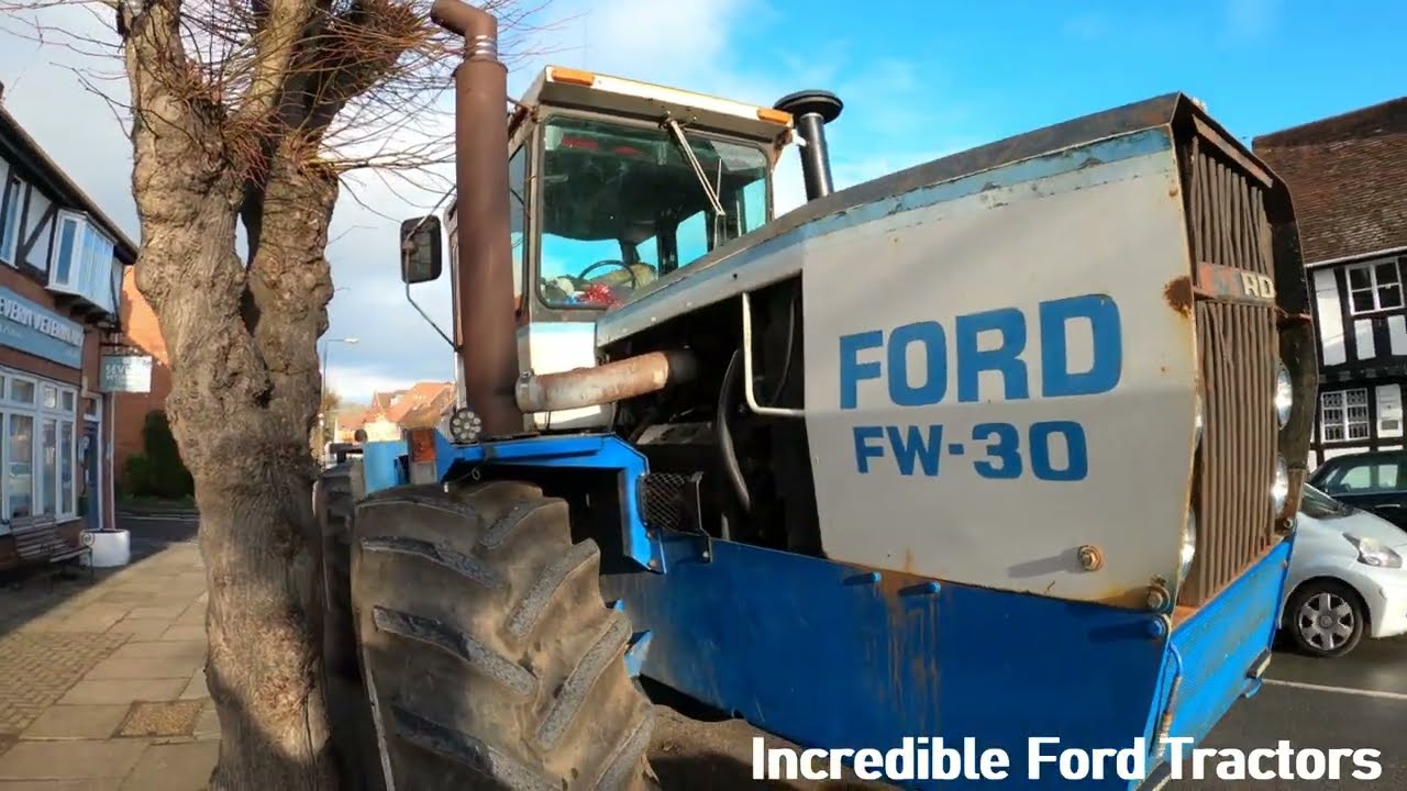 1982 Ford FW30 V8 14.8 Litre 8-Cyl Diesel Articulated Tractor (295HP) Jack Connolly Tractor Run 2026