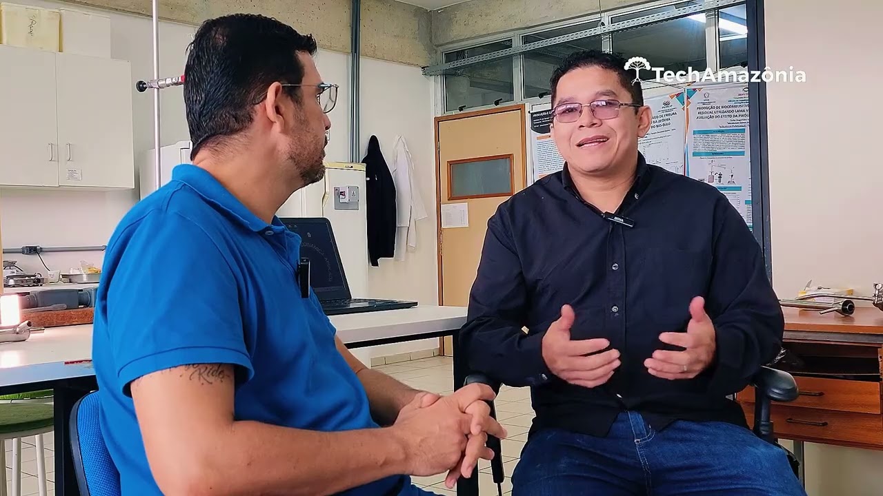 Entrevistas com Wenderson Santos sobre o biodiesel de Tucumã no LabTermo da Ufam