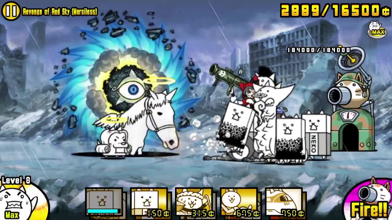 Battle Cats | Revenge of Red Sky (Merciless)