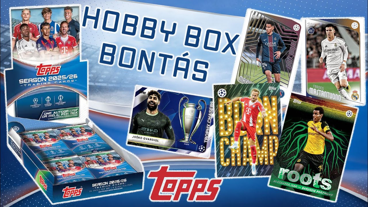 Állítólag lehet két aláírt egy dobozban...⎢Topps UCC Flagship 25/26 hobby doboz