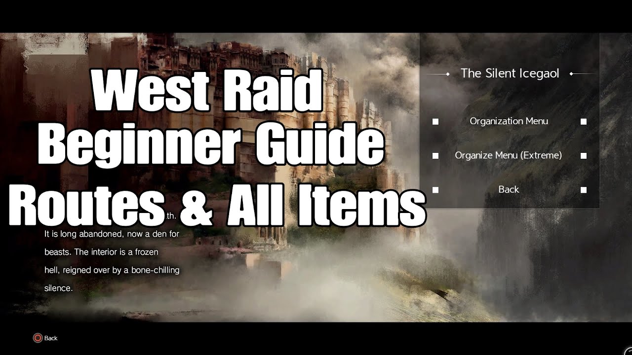 Sword Art Online Alicization Lycoris West Raid Beginner Guide/Build, All Routes, And Items