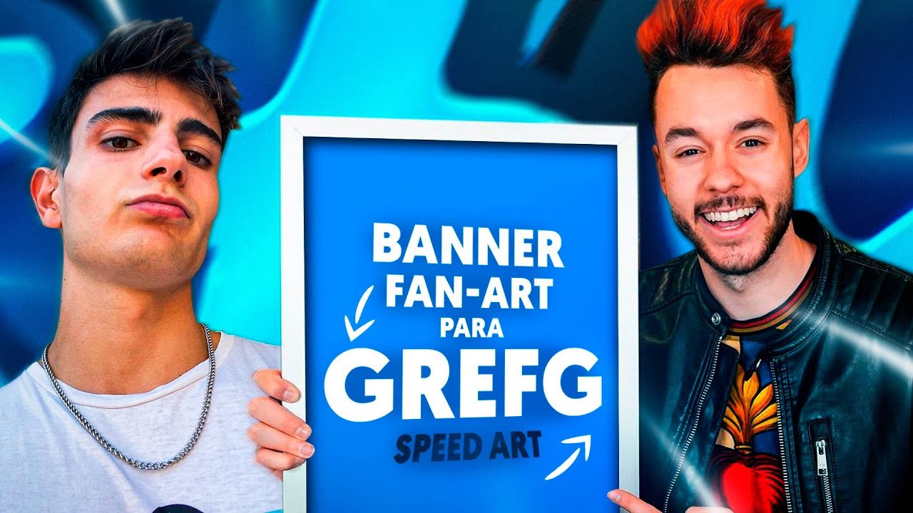 Así hice el banner para TheGrefg (Fan-Art) -Wiven