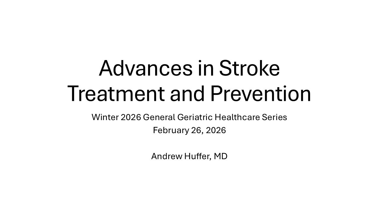 Advances in Stroke Treatment and Prevention