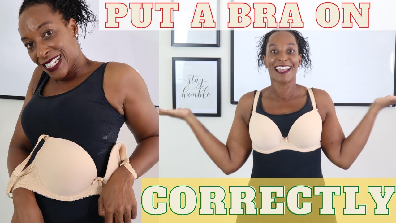 How to put a Bra on! Bra fitting guide and the best way to put on bras! Bra Fit & Bra fitting Tips