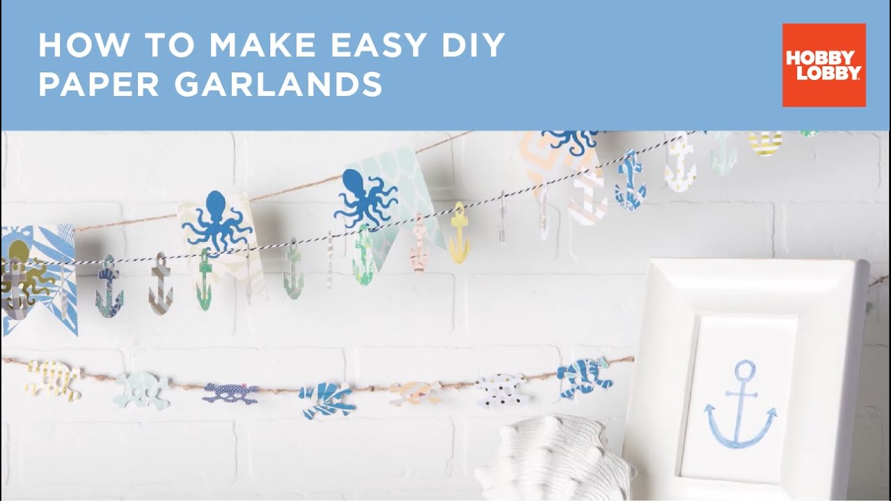 How to Make Easy DIY Paper Garlands | Hobby Lobby®